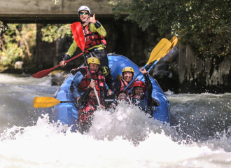 Rafting SPORTS Arveyron Chamonix Adventures Payraud Session Raft ©