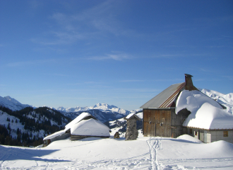 Chalet au col des Anes au Grand-Bornand