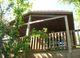 Cabane perchée au Domaine de Briange