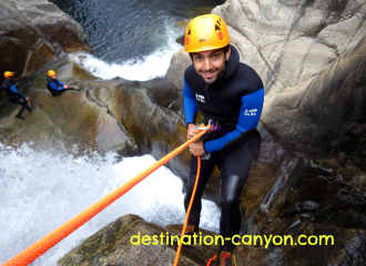 Canyoning avec Destination Canyon