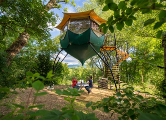 Campalune à Gervanne camping