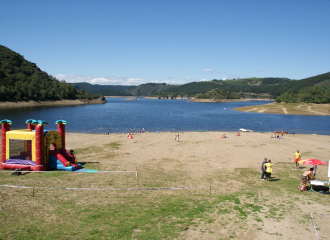 Plage et baignade surveillée à Mallet