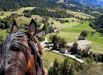 Rando à cheval à Glandage