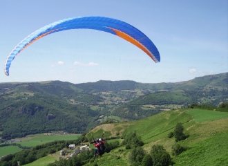 Paragliding with Cantal Air Libre