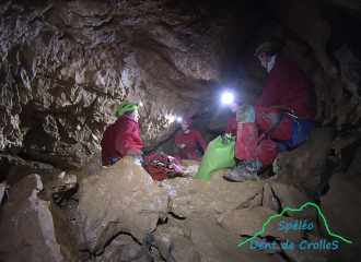 Discover caving - Loop in Le Glaz
