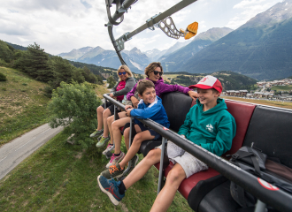 Remontée mécanique en été à Aussois