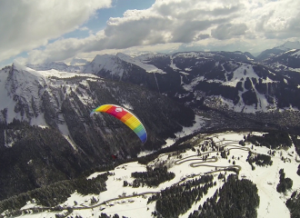 Baptême de l'air en parapente