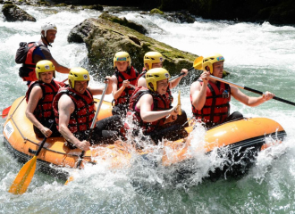 Descente rafting