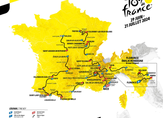 Cyclo : passage du Tour de France, en Pays de Salers
