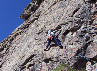 Ecole d'escalade ou via ferrata