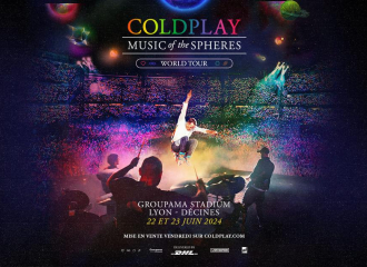 Coldplay en concert à Lyon