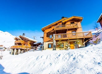 Chalets appartements montagne Saint François Longchamp Station ski été hiver