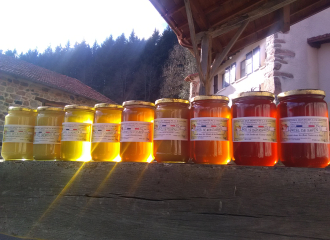 une vraie gamme de miel 250g/500g/kg