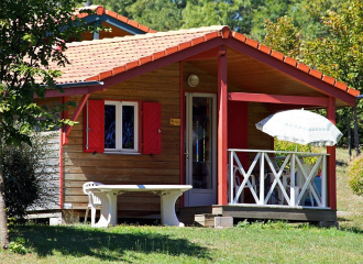 Camping de la Duzonne : Chalet 2/4 personnes