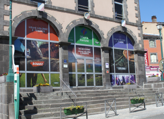 Extérieur de l'Office de Tourisme de Volvic Centre Historique