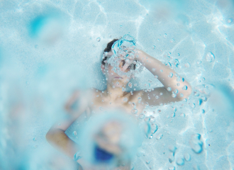 Aire de jeux aquatique extérieure