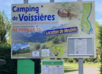 Camping de Voissières
