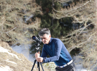 Soirée observation faune Vanoise avec Elfie Henry, accompagnatrice en montagne