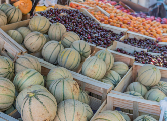 Marché provençal de Nyons