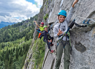 la via ferrata