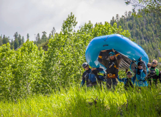 Rafting Initiation sur l'Arve à Passy