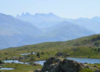 Lac Fourchu et le Plateau des lacs