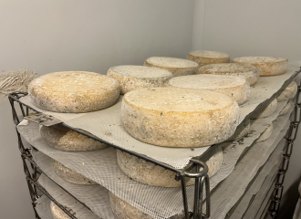 Fabrication du fromage Le Bézenet
