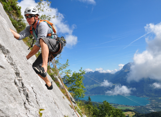 Voies d'escalade