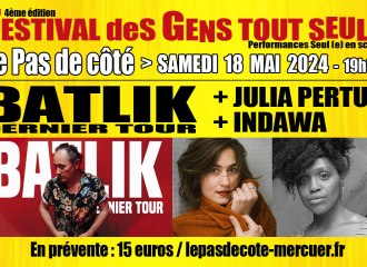 BATLIK [Dernier Tour] + Julia Pertuy + Indawa