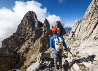 Dent du Burgin Via ferrata  with a private guide