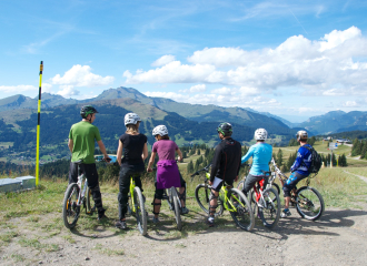 cyclistes en Savoie Mont Blanc