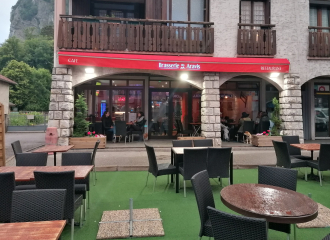 Terrasse - Brasserie des Aravis - Thônes