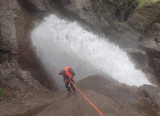 Canyoning avec Carnet de Courses