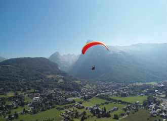 Baptême de l'air en parapente