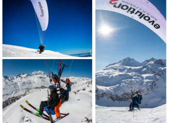 Paragliding experience with Évolution 2