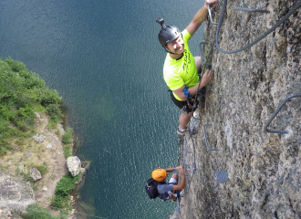 Via ferrata avec Destination Canyon