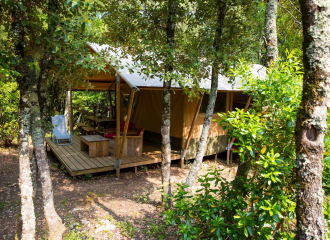 Safari Lodges au Camping Mille Etoiles