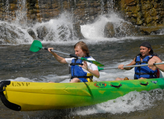 Canoë - Kayak de Vallon à St Martin d'Ardèche - 30 km / 1 jour avec Canoës Service