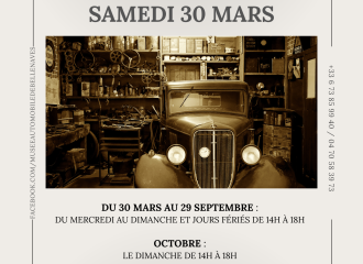 Ouverture annuelle Musée Automobile de Bellenaves