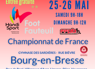 Championnat de France de foot fauteuil de seconde division (D2)