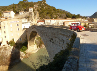 Balade culturelle en 2cv : Panoramique de Garde-Grosse