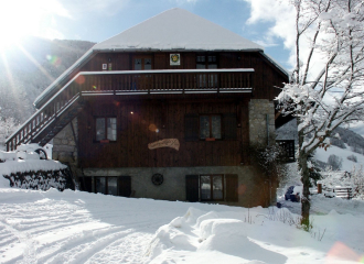 La Grangerie sous la neige