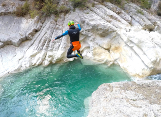 Canyoning with Drôme Aventure Activity Centre