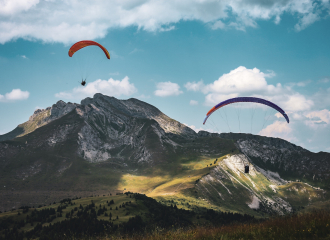 Activité parapente avec MCF