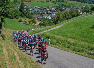 Critérium du Dauphiné - Arrivée au Col de la Loge (2ème étape)