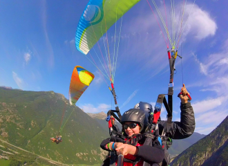 Baptême Parapente les Karellis