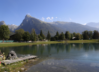 Balade des Lacs aux Dames au Lac Bleu à Morillon