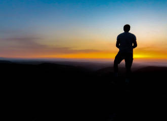 Sunrise at Rocher de la Sagne du Porc - Hiking with Gilles Guilloteau